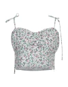 Mar De Margaritas Woman Top White Size L Viscose, Polyester In White