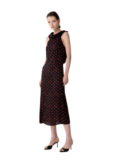 Mar De Margaritas Women's Dress  Back Neckline In Black