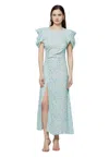 Mar De Margaritas Light Blue Viscose Dress For In Sky Blue