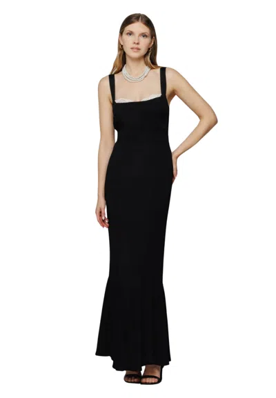Mar De Margaritas Women's Dress  Heart Drain In Black