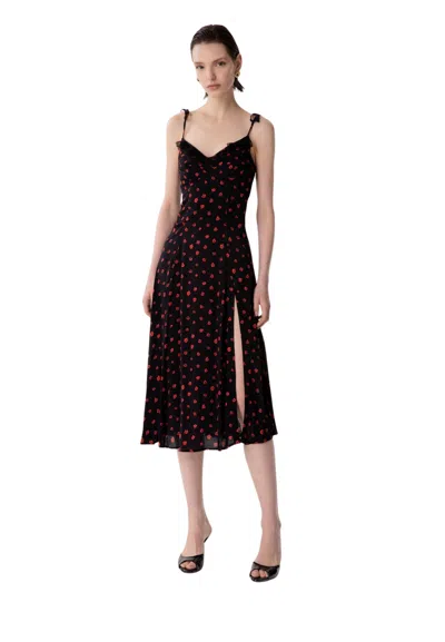 Mar De Margaritas Women's Dress  Midi In Fantasy In Black