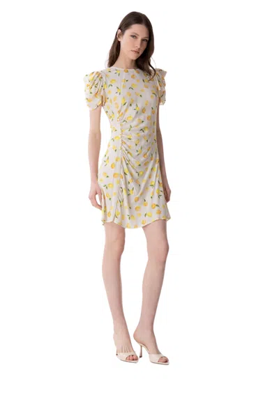 Mar De Margaritas Women's Dress  With Buttons Forward In Multi