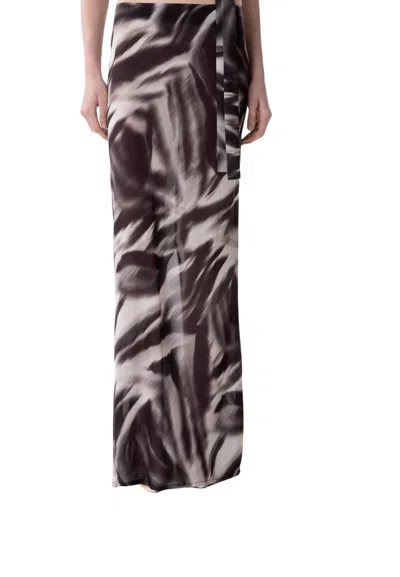 Mar De Margaritas Women's Skirt  Zebra In Multi