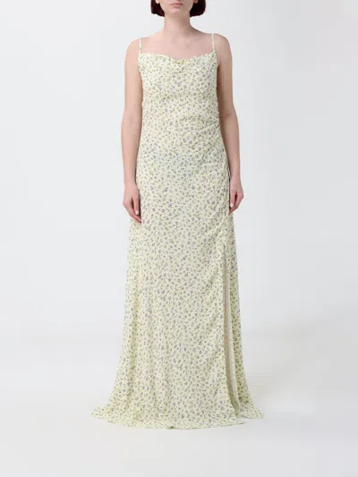 Mar De Margaritas Dress  Woman Color Yellow In Multi