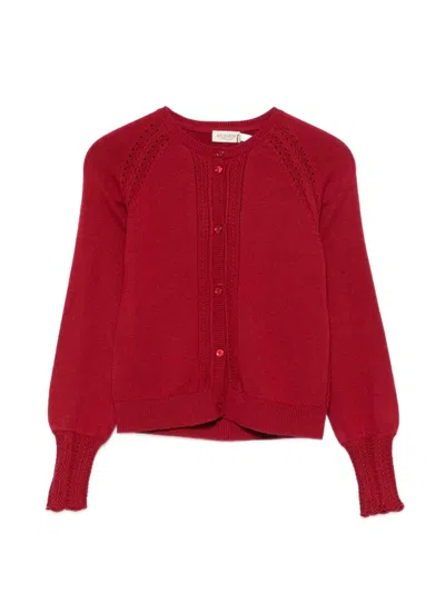 Mar Mar Copenhagen Kids' Tillie Cardigan In Red