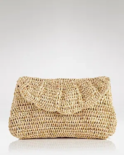 Mar Y Sol - Gold Thread Marcella Clutch In Natural