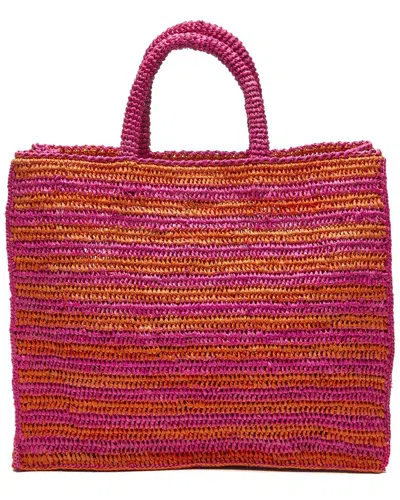 MAR Y SOL MAR Y SOL CALLIE RAFFIA TOTE