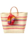 Mar Y Sol Caracas Tote In Red