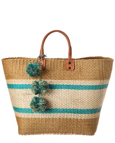 Mar Y Sol Cyprus Sisal Tote In Multi