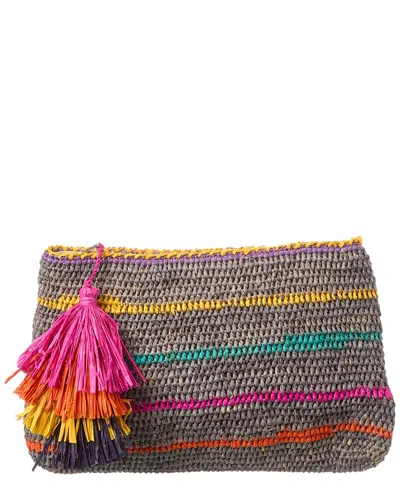 Mar Y Sol Evie Clutch In Grey