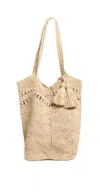 Mar Y Sol Gianna Tote Natural In Natural
