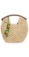 Mar Y Sol Isla Clutch Natural In Natural