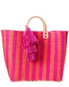Mar Y Sol Lido Tote In Pink