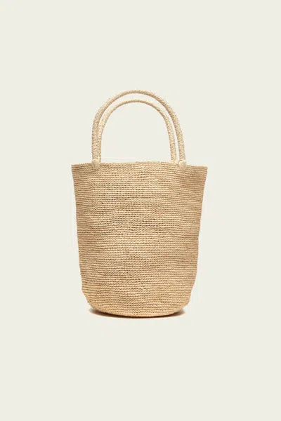 Mar Y Sol Petite Skye Tote In Natural In Brown