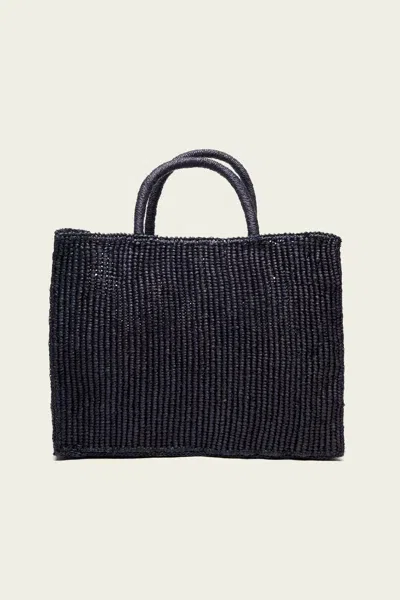 Mar Y Sol Roma Tote Bag In Navy In Black