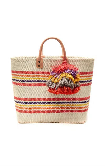 Mar Y Sol Women's Caracas Tote In Coral Multi