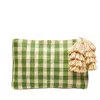 Mar Y Sol Hazel Raffia Clutch In Green