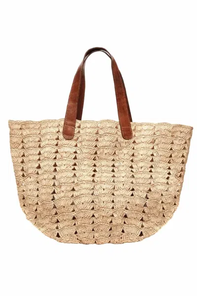 Mar Y Sol Women's Paros Tote In Natural In Brown