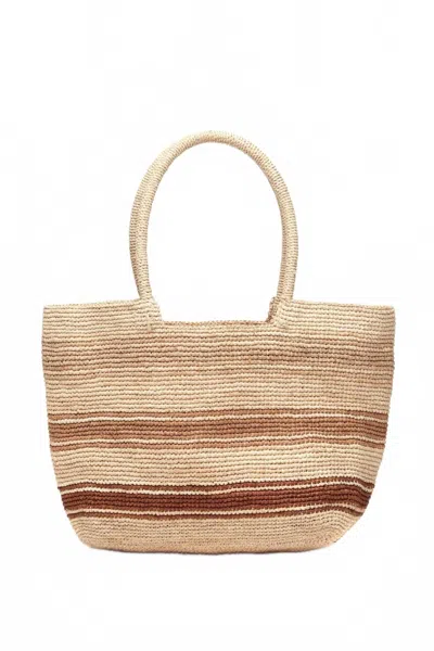 Mar Y Sol Women's Piper Tote Bag In Sand In Beige