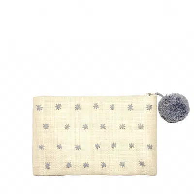 Mar Y Sol Women's Sofia Pouch In Grey In Gray