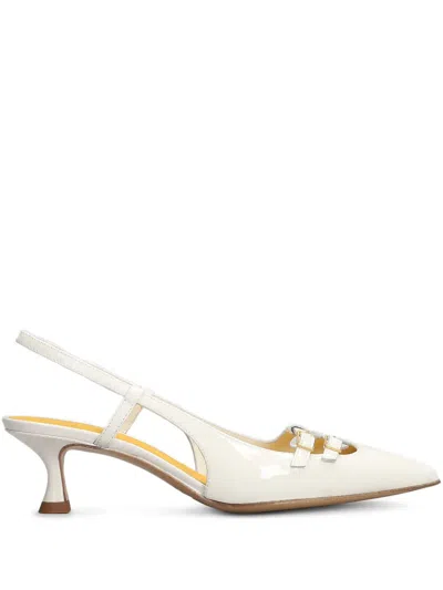 Mara Bini 55mm Naomi Pumps In White