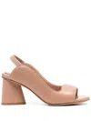 Mara Bini 70mm Stella Sandals In Neutrals