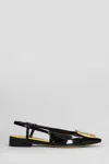 Mara Bini Patent-leather Slingback Pumps