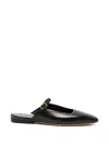 Mara Bini Buckle Strap Mules In Multi