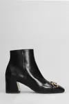 Mara Bini High Heels Ankle Boots In Black