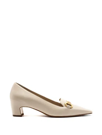 Mara Bini Horsebit-detail Pumps In Brown