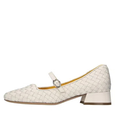 Mara Bini With Heel In Bianco Neutri