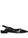 Mara Bini Ballet Flats In Nero