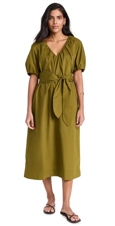 Mara Hoffman Alora Dress Olive