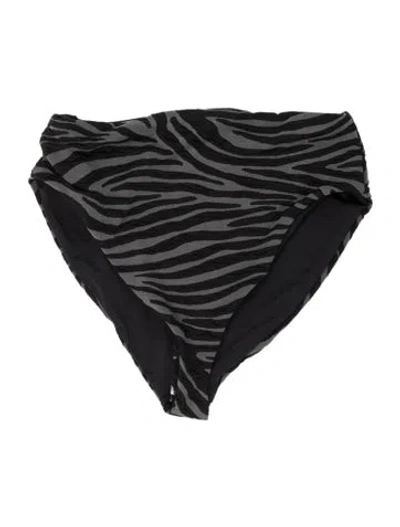 Pre-owned Mara Hoffman Animal Print Bottoms W/ Tags In Black
