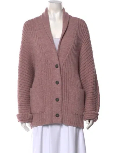 Pre-owned Mara Hoffman Baby Alpaca Sweater In Pink