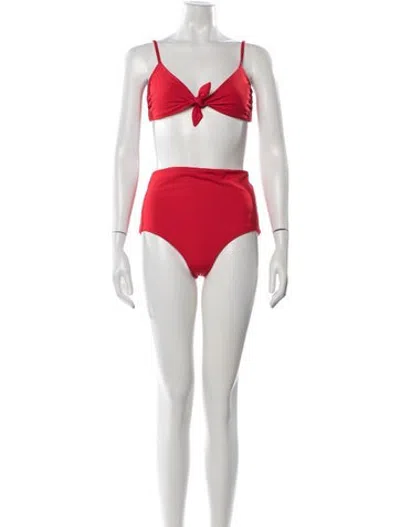 Pre-owned Mara Hoffman Bikini W/ Tags In Pink
