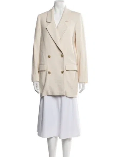 Pre-owned Mara Hoffman Blazer In Neutrals