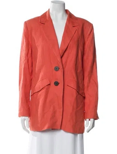 Pre-owned Mara Hoffman Blazer In Orange