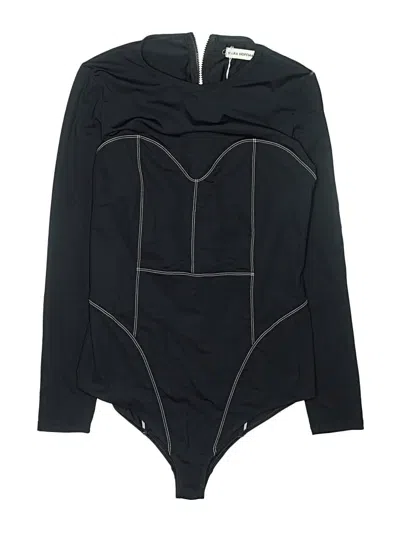 Pre-owned Mara Hoffman Bodysuit In Black