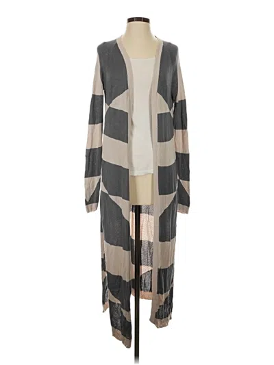 Pre-owned Mara Hoffman Cardigan Sweater In Gray