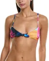 Mara Hoffman Carla Bikini Top In Multi