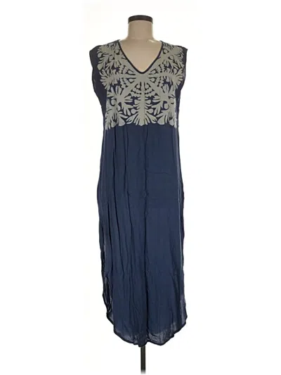 Pre-owned Mara Hoffman Casual Dress In Blue