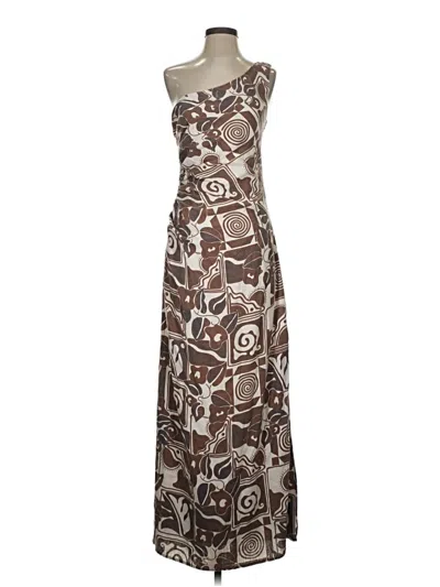 Pre-owned Mara Hoffman Casual Dress In Brown