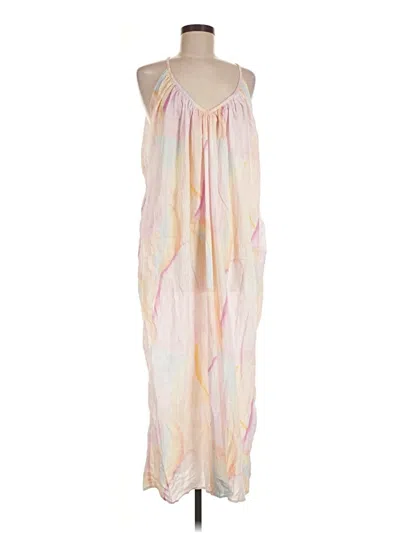 Pre-owned Mara Hoffman Casual Dress In Ivory