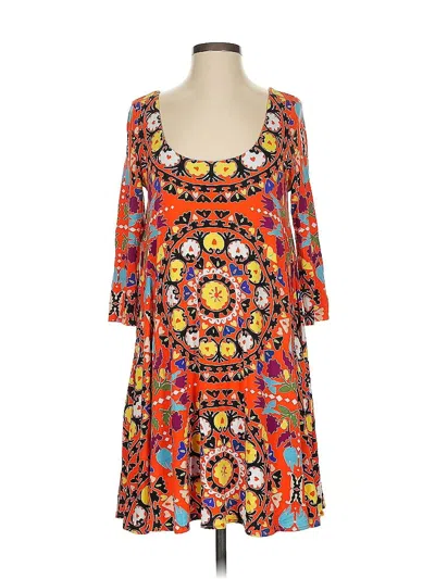 Pre-owned Mara Hoffman Casual Dress In Orange