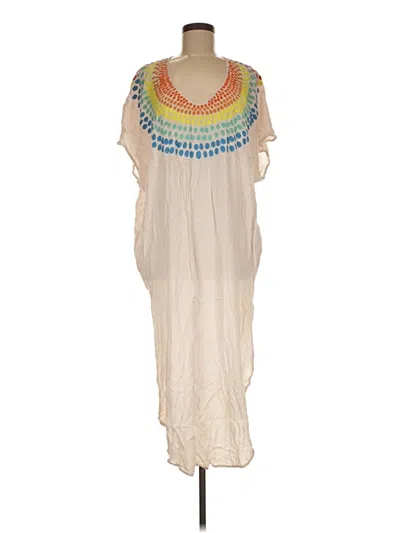 Pre-owned Mara Hoffman Casual Dress In White