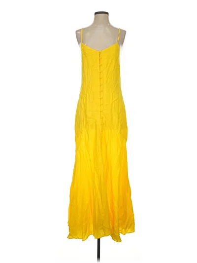 Pre-owned Mara Hoffman Casual Dress In Yellow