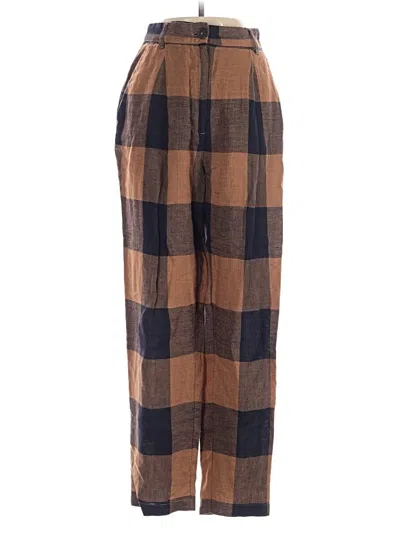 Pre-owned Mara Hoffman Casual Pants In Brown