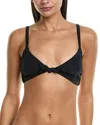 Mara Hoffman Ciara Bikini In Black