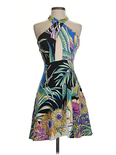 Pre-owned Mara Hoffman Cocktail Dress In Blue